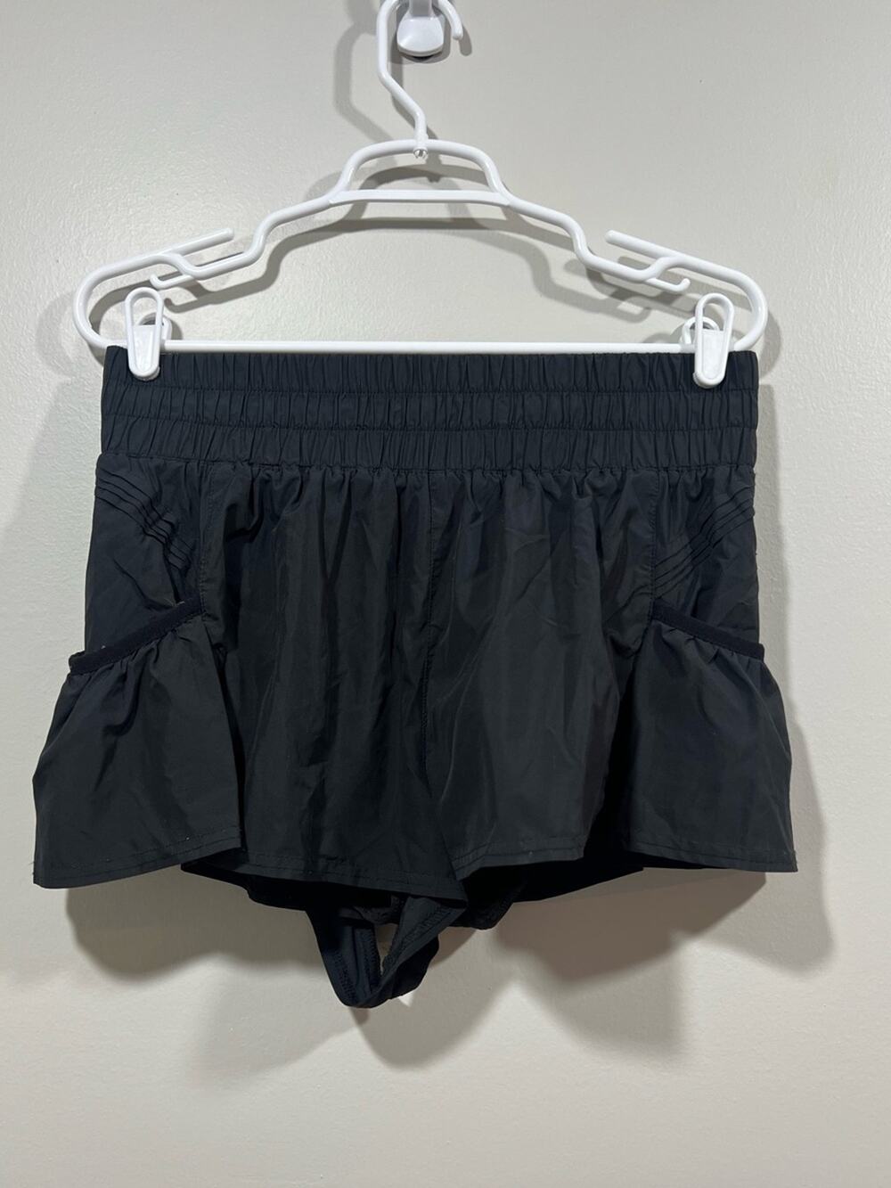FP Movement by Free People Black Athletic Shorts with Built-In Liner Size Medium